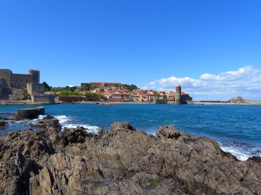 Collioure Appart En Bord De Mer Plage A 50M Clim Garage Location Du Samedi Au Samedi Экстерьер фото